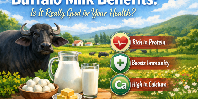 Buffalo Milk Benefits