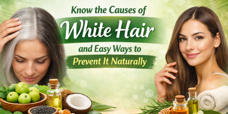 Causes of White Hair