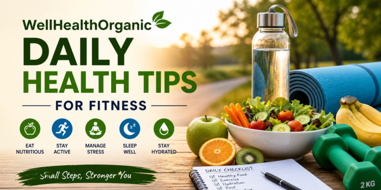 WellHealthOrganic Daily Health Tips for Fitness